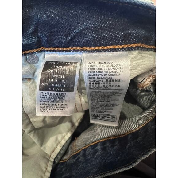 Levi's 501 90s Selvedge Jeans Men's 36x29 Levi's Premium Straight Leg Dark Wash - Picture 10 of 10